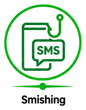 Icon Smishing (SMS-Phishing)